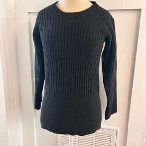 Vintage 1998 Helmut Lang Ribbed Wool Long Sleeve Sweater Small